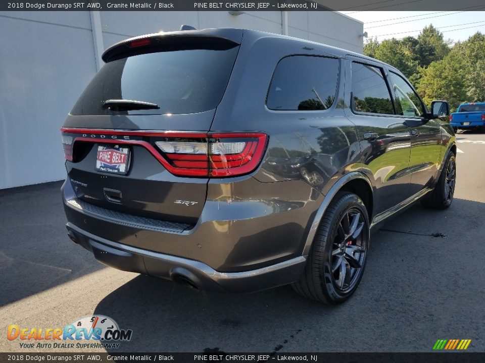 2018 Dodge Durango SRT AWD Granite Metallic / Black Photo #7
