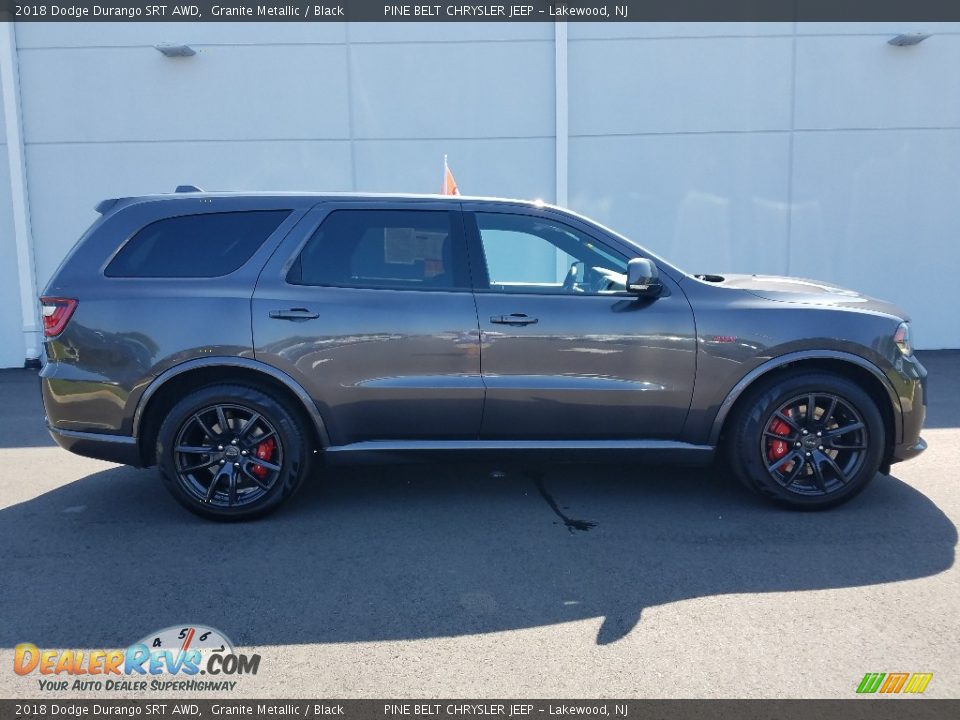 2018 Dodge Durango SRT AWD Granite Metallic / Black Photo #8