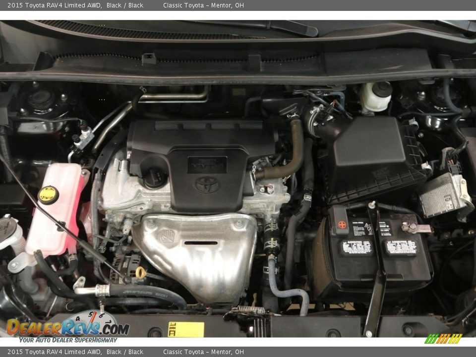 2015 Toyota RAV4 Limited AWD Black / Black Photo #21