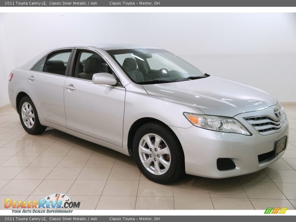 2011 Toyota Camry LE Classic Silver Metallic / Ash Photo #1