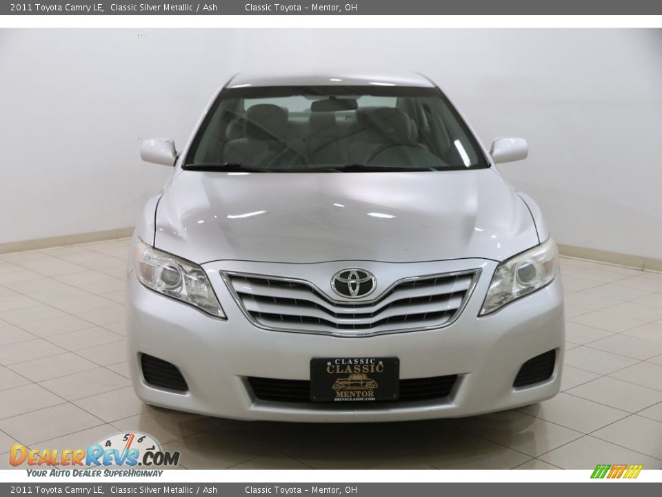 2011 Toyota Camry LE Classic Silver Metallic / Ash Photo #2