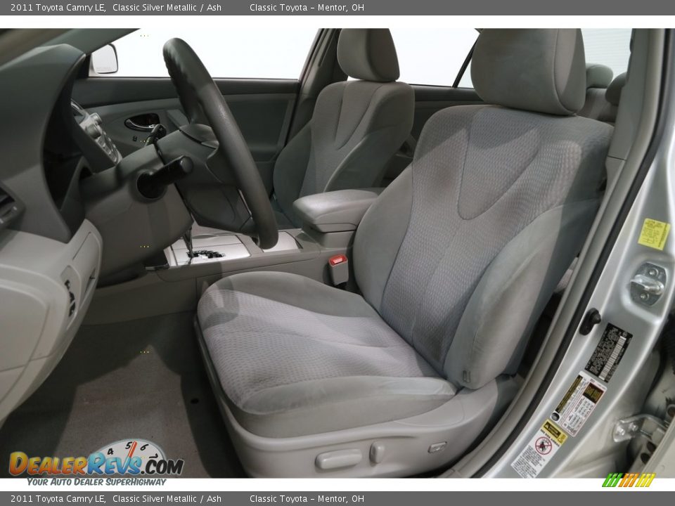 2011 Toyota Camry LE Classic Silver Metallic / Ash Photo #5