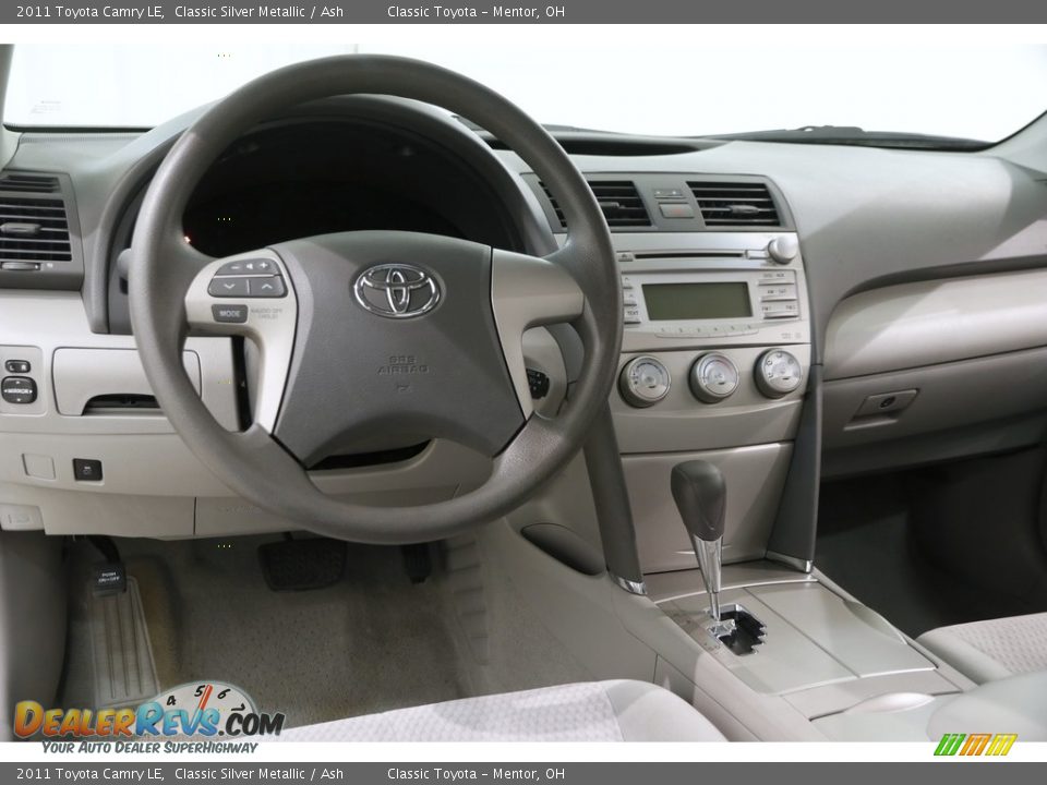 2011 Toyota Camry LE Classic Silver Metallic / Ash Photo #6
