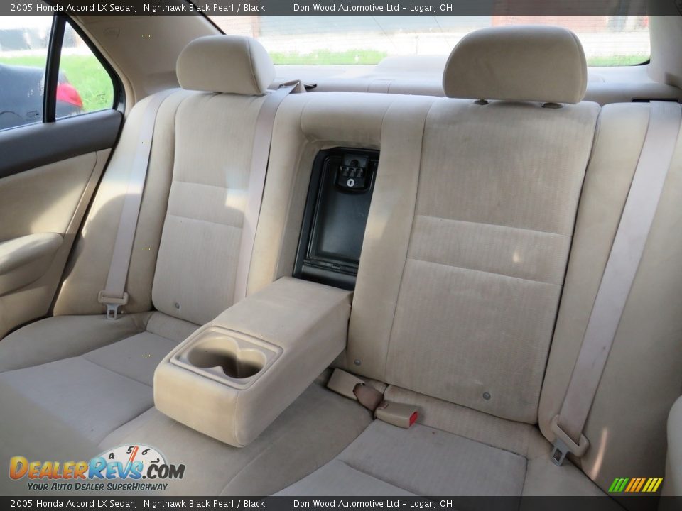 2005 Honda Accord LX Sedan Nighthawk Black Pearl / Black Photo #15