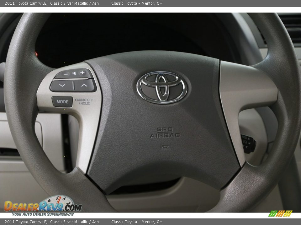 2011 Toyota Camry LE Classic Silver Metallic / Ash Photo #7