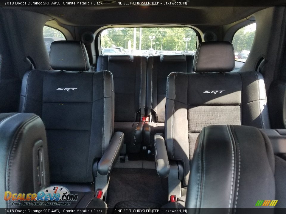 Rear Seat of 2018 Dodge Durango SRT AWD Photo #18