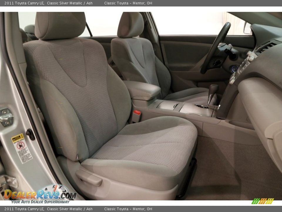 2011 Toyota Camry LE Classic Silver Metallic / Ash Photo #14