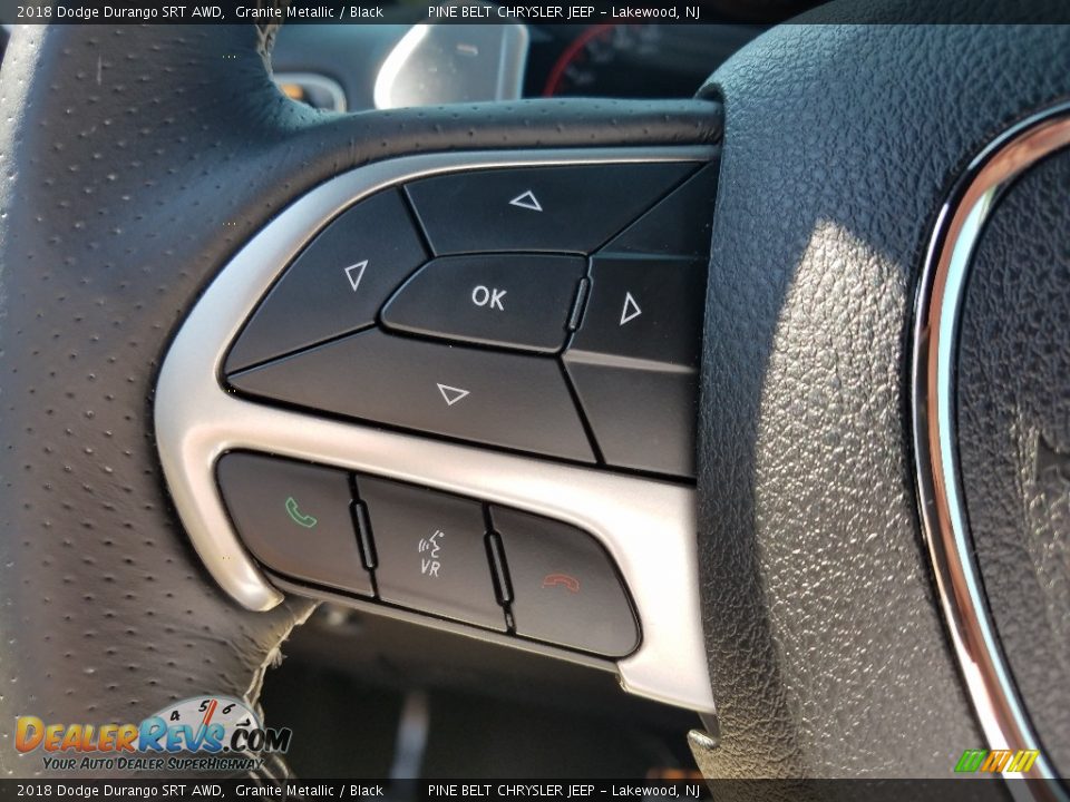 2018 Dodge Durango SRT AWD Steering Wheel Photo #20