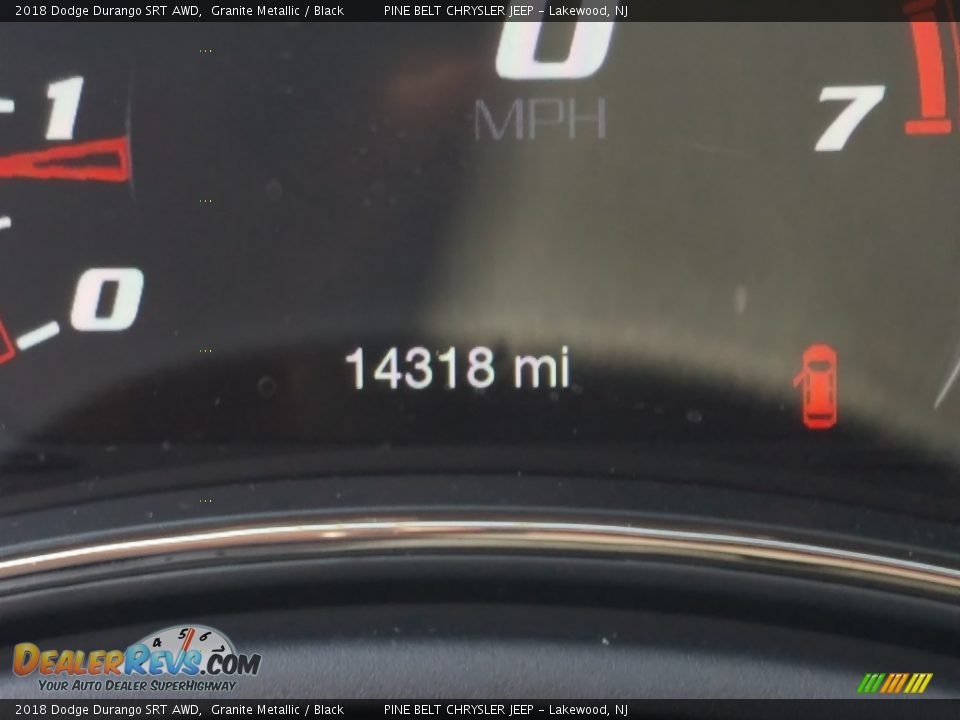 2018 Dodge Durango SRT AWD Granite Metallic / Black Photo #21