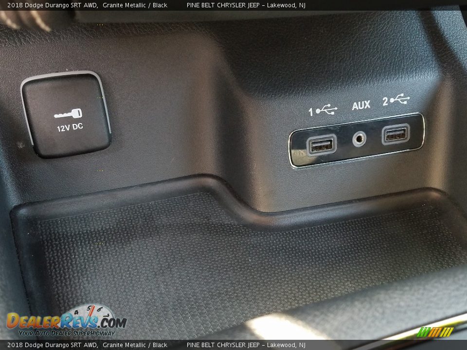 2018 Dodge Durango SRT AWD Granite Metallic / Black Photo #23