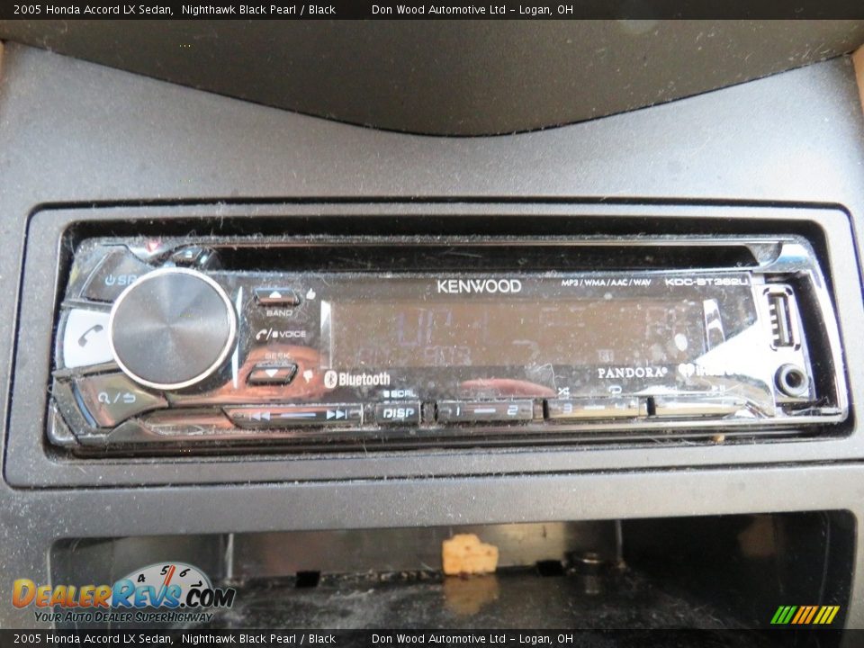 2005 Honda Accord LX Sedan Nighthawk Black Pearl / Black Photo #28
