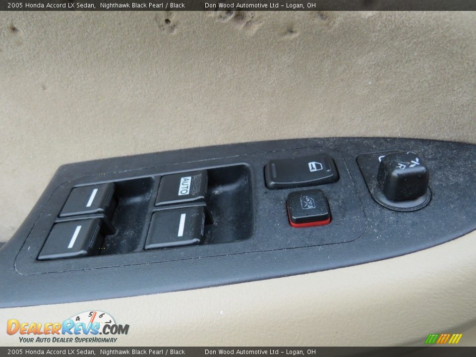 2005 Honda Accord LX Sedan Nighthawk Black Pearl / Black Photo #29