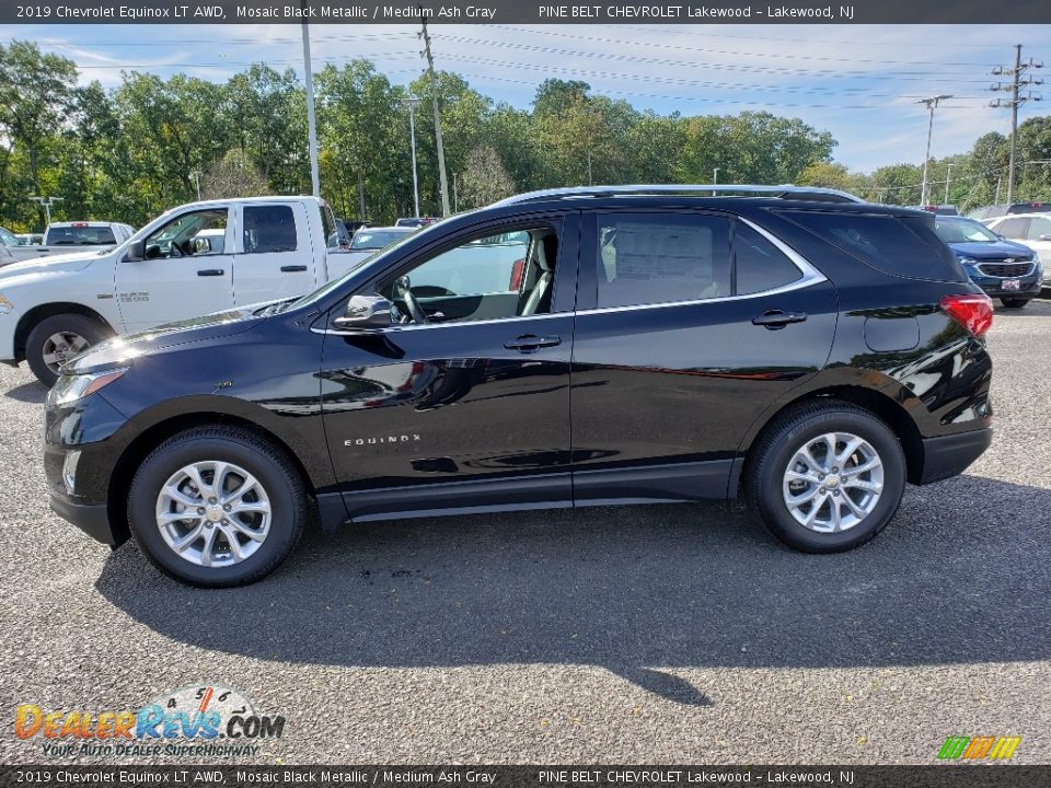 Mosaic Black Metallic 2019 Chevrolet Equinox LT AWD Photo #3