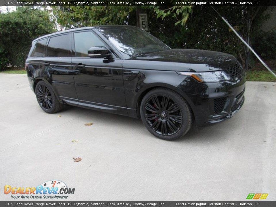 Santorini Black Metallic 2019 Land Rover Range Rover Sport HSE Dynamic Photo #1