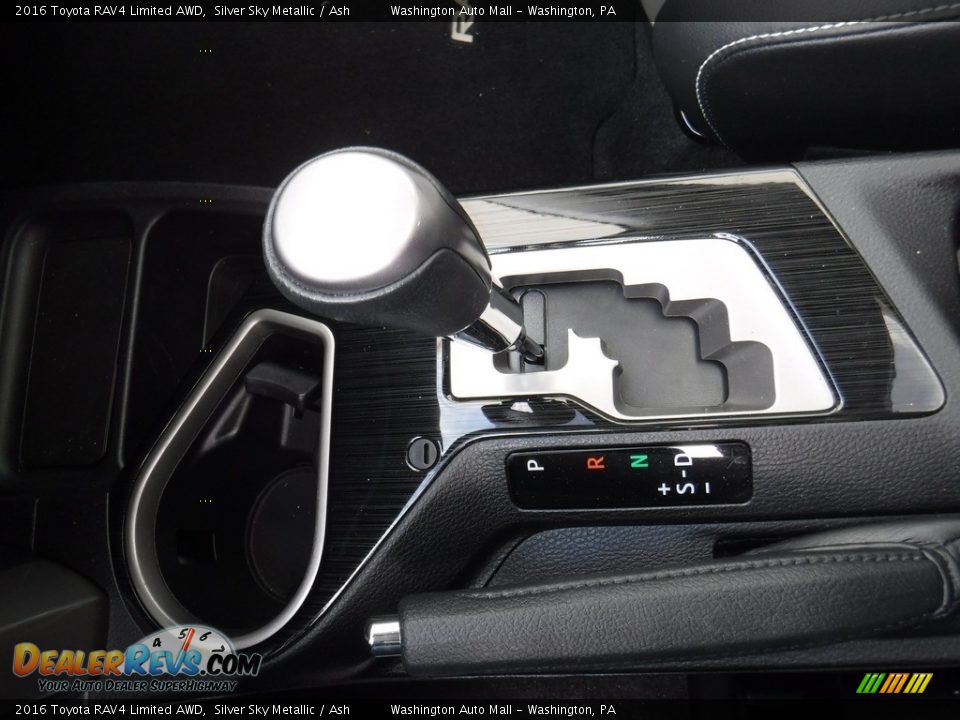 2016 Toyota RAV4 Limited AWD Silver Sky Metallic / Ash Photo #21