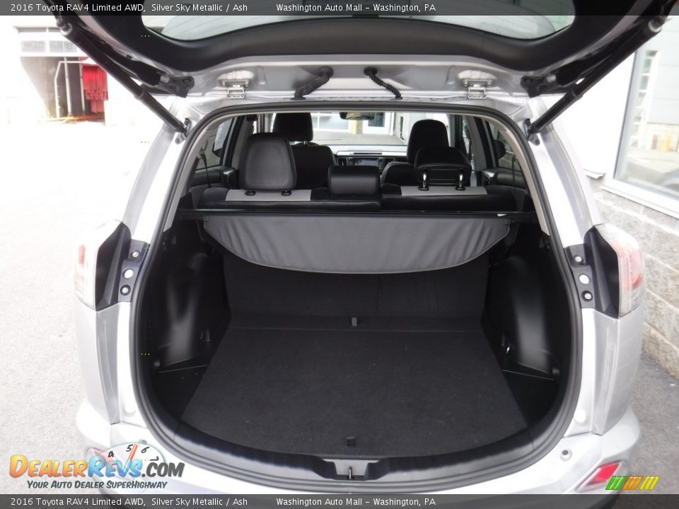 2016 Toyota RAV4 Limited AWD Silver Sky Metallic / Ash Photo #26