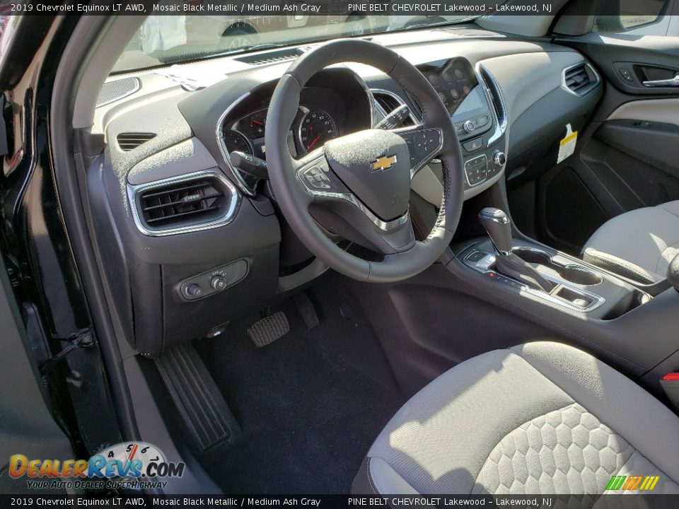 2019 Chevrolet Equinox LT AWD Mosaic Black Metallic / Medium Ash Gray Photo #7