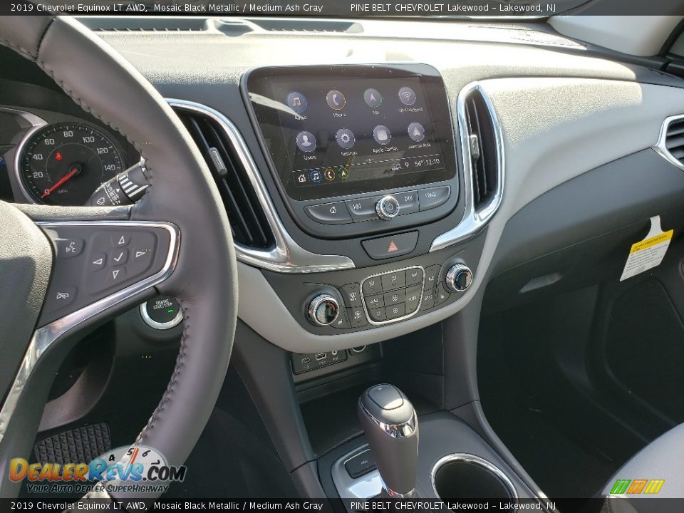 2019 Chevrolet Equinox LT AWD Mosaic Black Metallic / Medium Ash Gray Photo #10