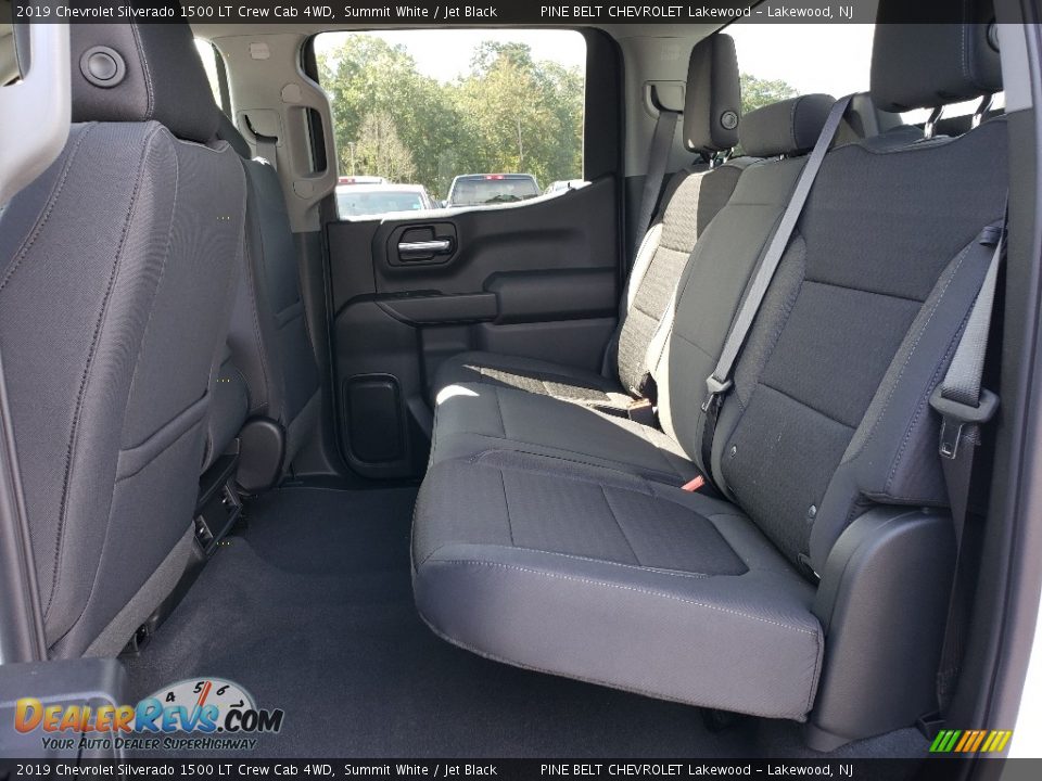 2019 Chevrolet Silverado 1500 LT Crew Cab 4WD Summit White / Jet Black Photo #6