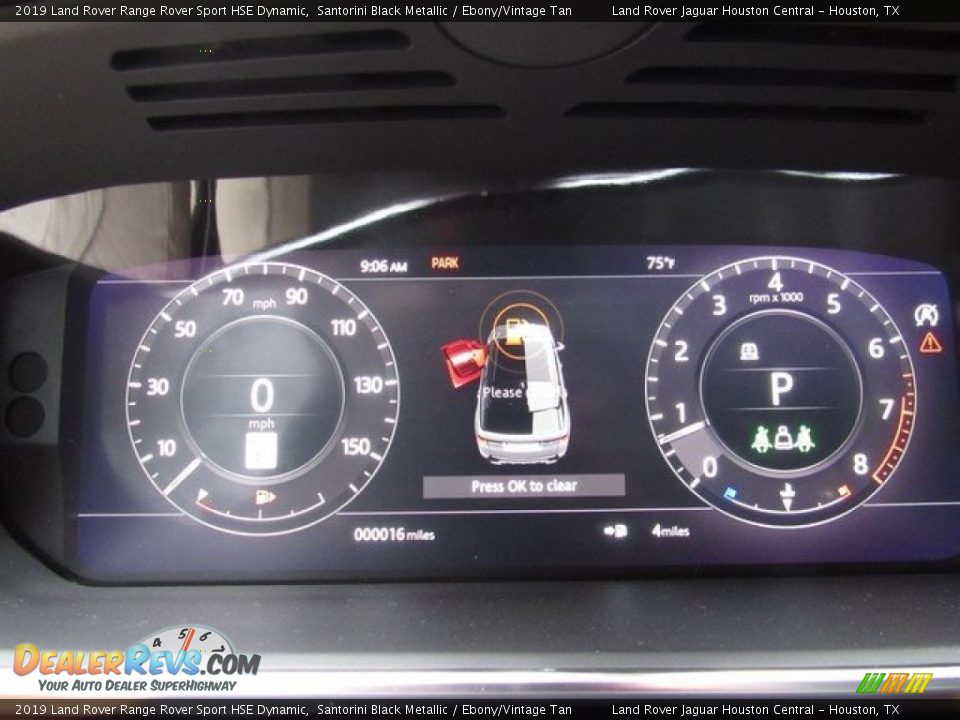2019 Land Rover Range Rover Sport HSE Dynamic Gauges Photo #29