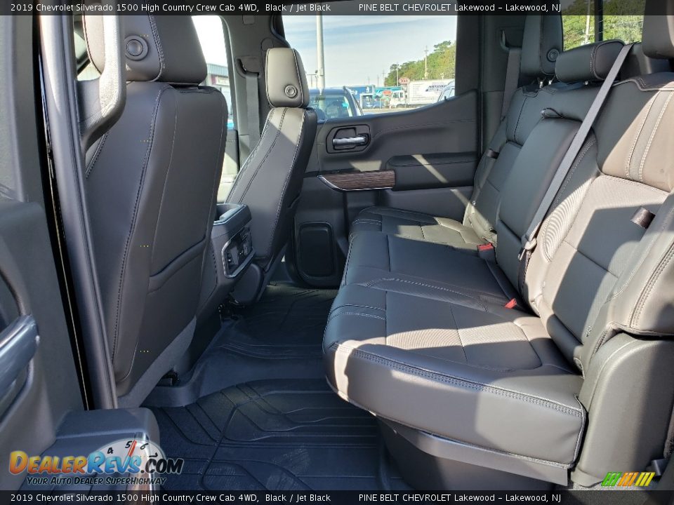 2019 Chevrolet Silverado 1500 High Country Crew Cab 4WD Black / Jet Black Photo #6