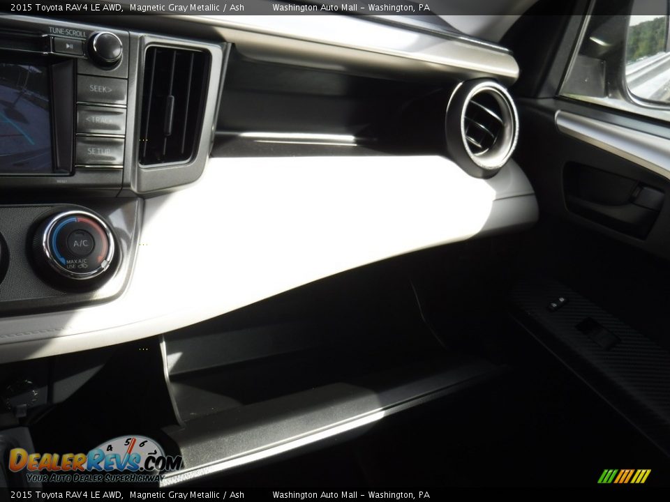 2015 Toyota RAV4 LE AWD Magnetic Gray Metallic / Ash Photo #21