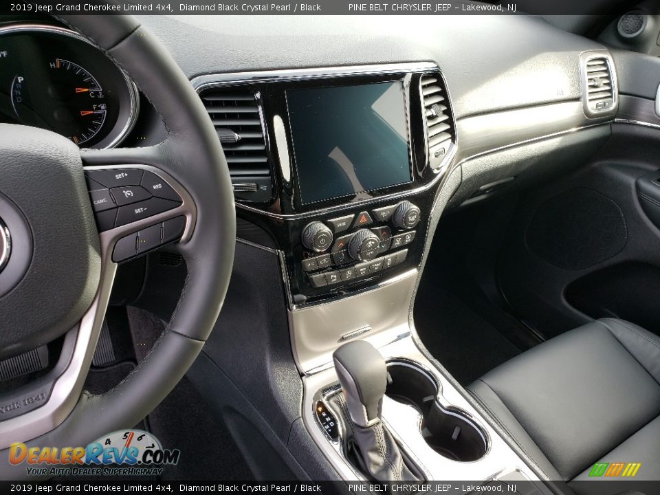 2019 Jeep Grand Cherokee Limited 4x4 Diamond Black Crystal Pearl / Black Photo #10