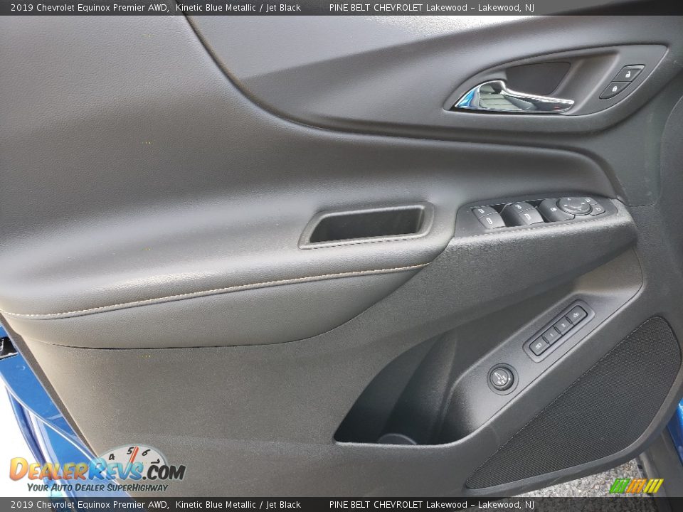 2019 Chevrolet Equinox Premier AWD Kinetic Blue Metallic / Jet Black Photo #8