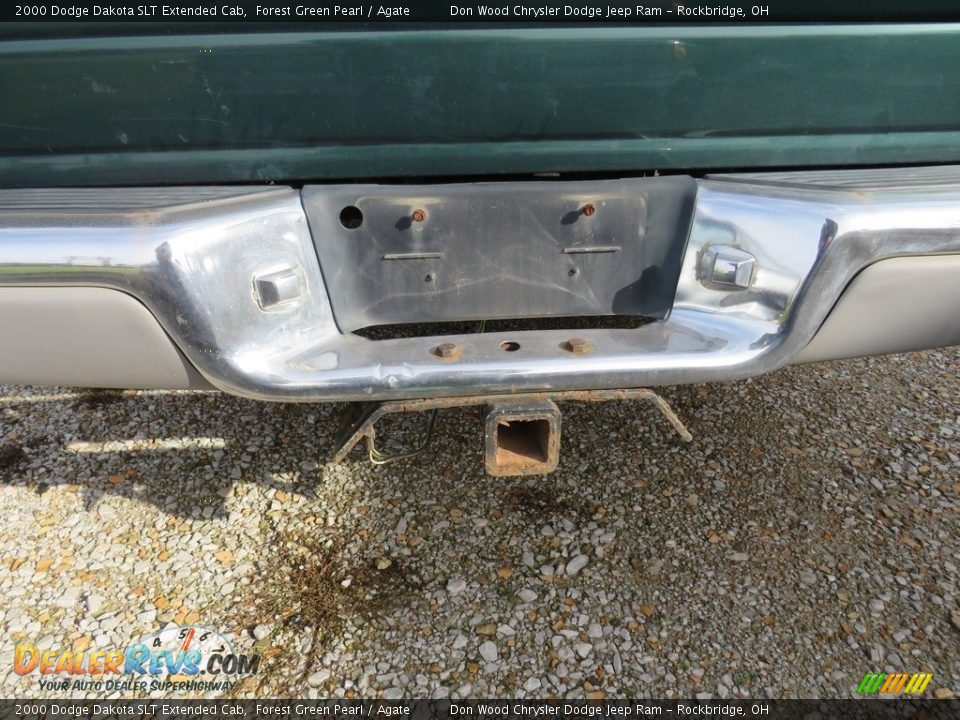 2000 Dodge Dakota SLT Extended Cab Forest Green Pearl / Agate Photo #12