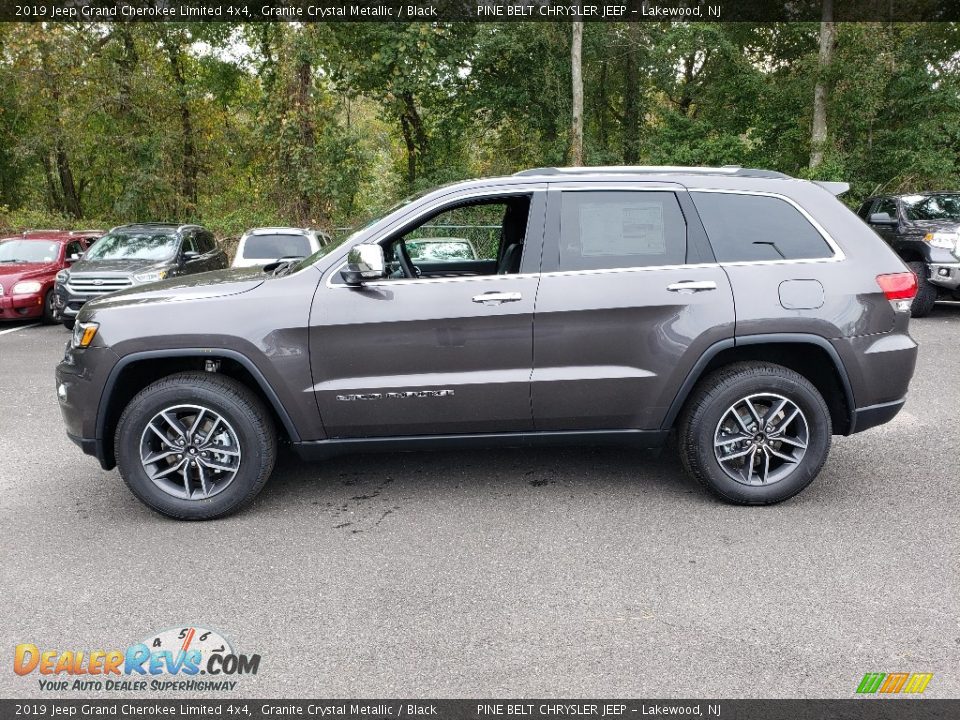 2019 Jeep Grand Cherokee Limited 4x4 Granite Crystal Metallic / Black Photo #3