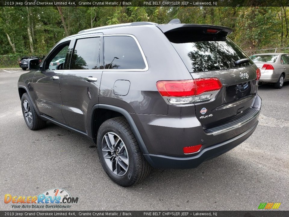 2019 Jeep Grand Cherokee Limited 4x4 Granite Crystal Metallic / Black Photo #4