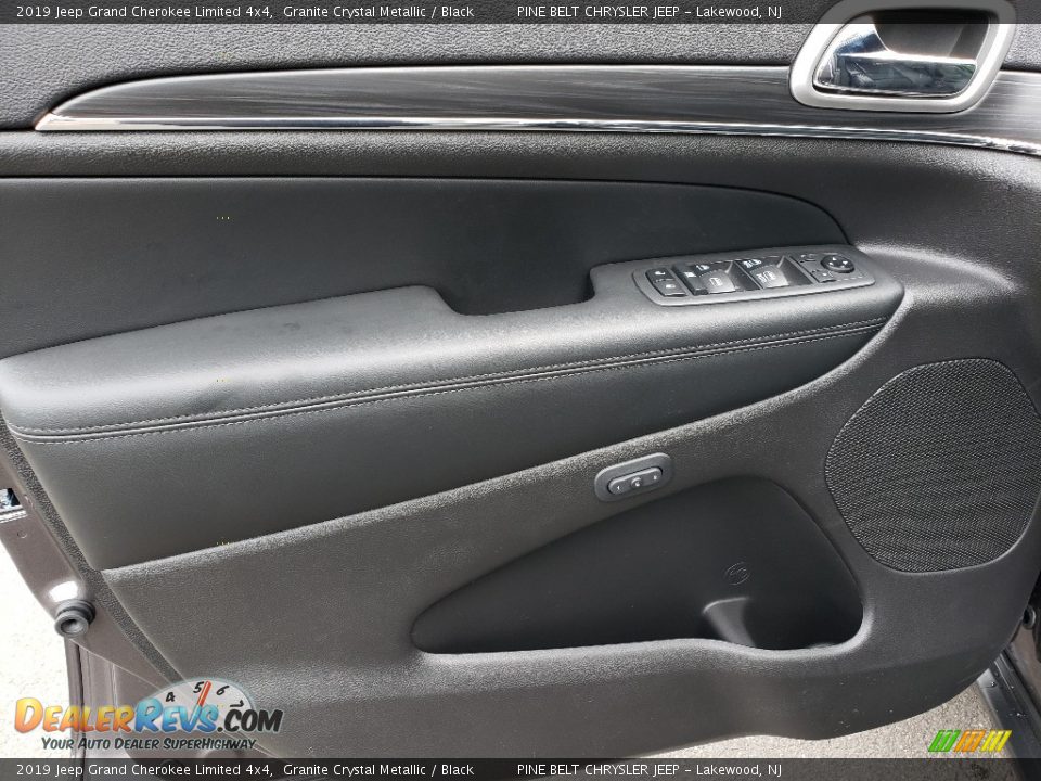 2019 Jeep Grand Cherokee Limited 4x4 Granite Crystal Metallic / Black Photo #8