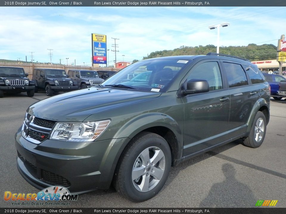 2018 Dodge Journey SE Olive Green / Black Photo #1