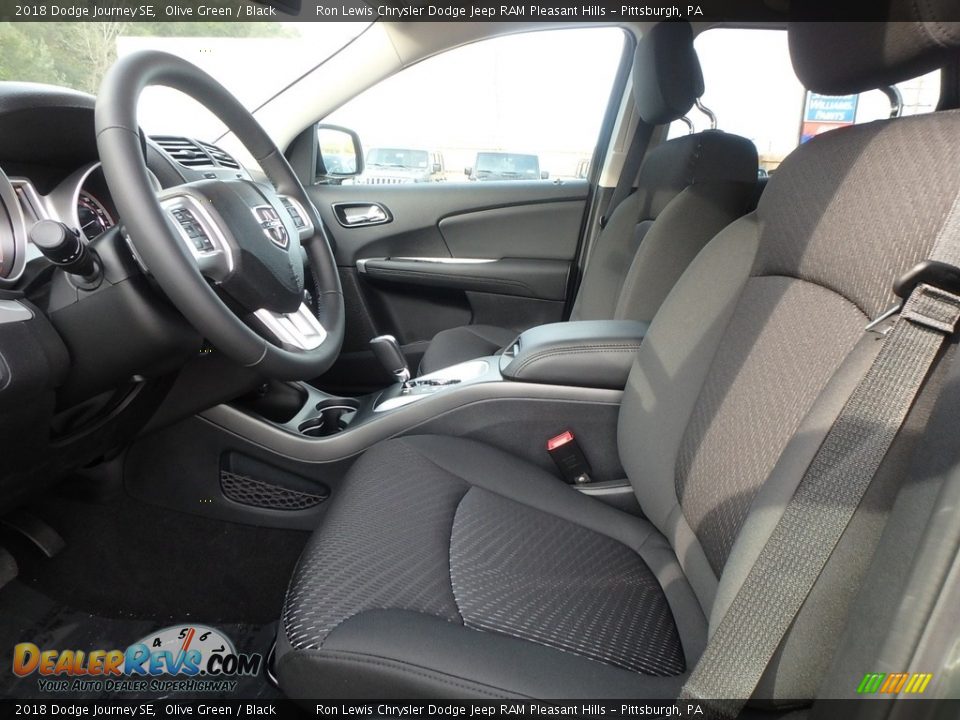 2018 Dodge Journey SE Olive Green / Black Photo #10