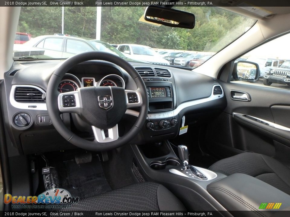 2018 Dodge Journey SE Olive Green / Black Photo #13