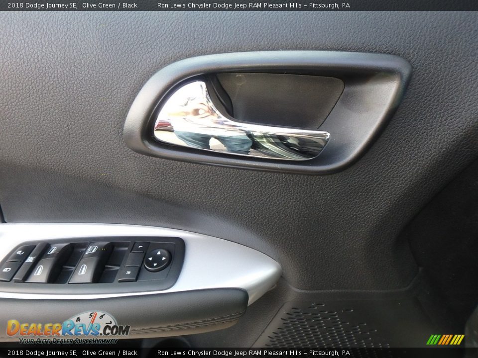 2018 Dodge Journey SE Olive Green / Black Photo #14