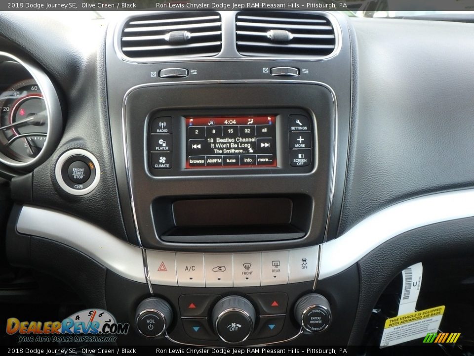 2018 Dodge Journey SE Olive Green / Black Photo #16