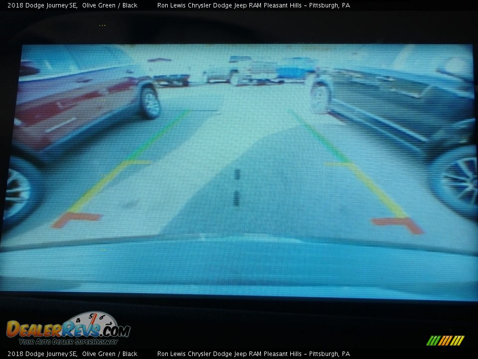 2018 Dodge Journey SE Olive Green / Black Photo #17
