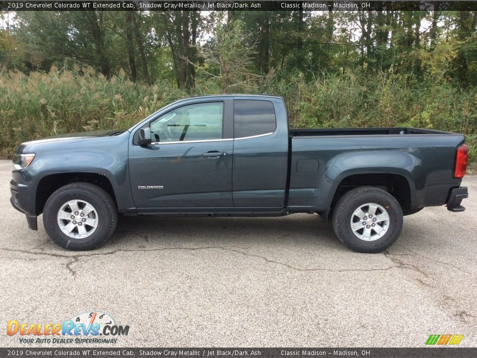 Shadow Gray Metallic 2019 Chevrolet Colorado WT Extended Cab Photo #3
