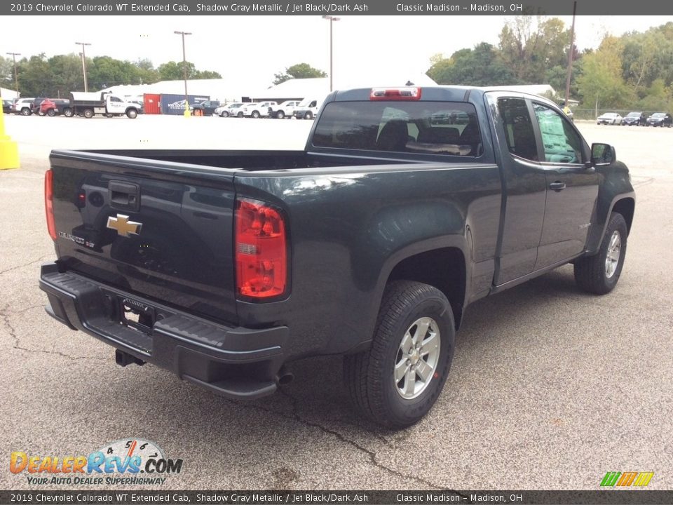 2019 Chevrolet Colorado WT Extended Cab Shadow Gray Metallic / Jet Black/Dark Ash Photo #6