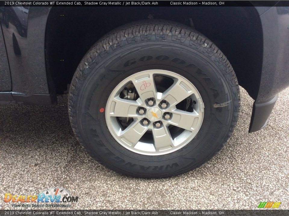 2019 Chevrolet Colorado WT Extended Cab Shadow Gray Metallic / Jet Black/Dark Ash Photo #7