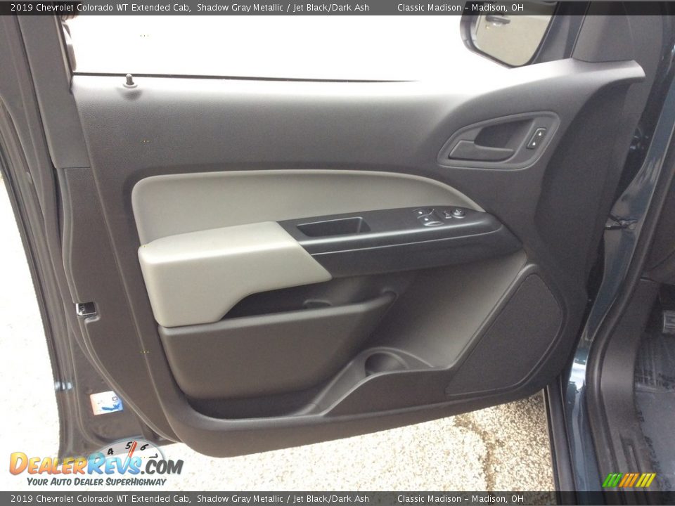 2019 Chevrolet Colorado WT Extended Cab Shadow Gray Metallic / Jet Black/Dark Ash Photo #8