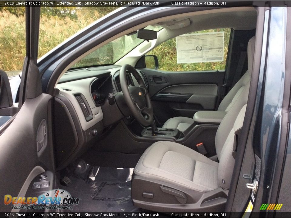 Jet Black/Dark Ash Interior - 2019 Chevrolet Colorado WT Extended Cab Photo #9