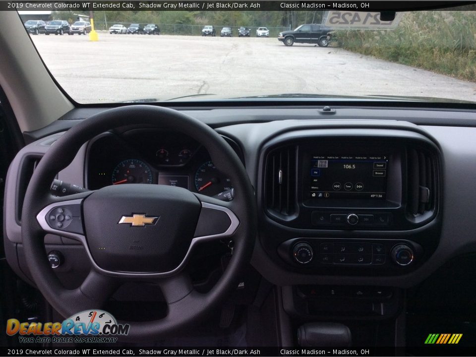 2019 Chevrolet Colorado WT Extended Cab Shadow Gray Metallic / Jet Black/Dark Ash Photo #12