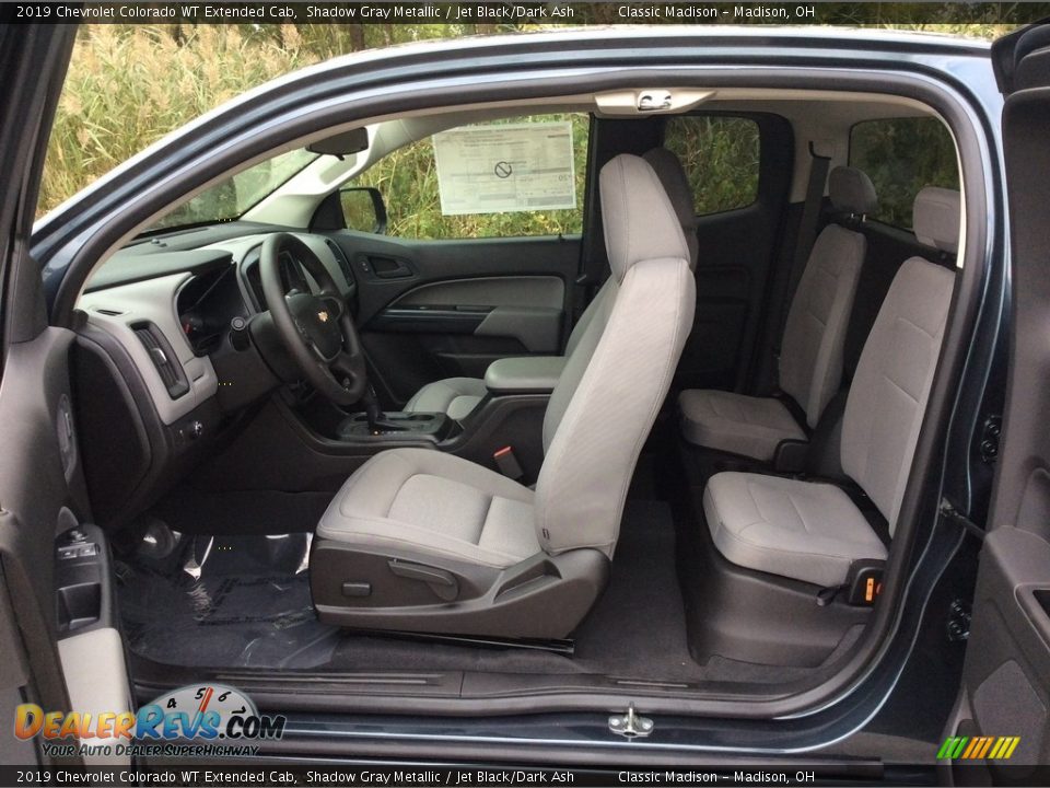 Jet Black/Dark Ash Interior - 2019 Chevrolet Colorado WT Extended Cab Photo #20
