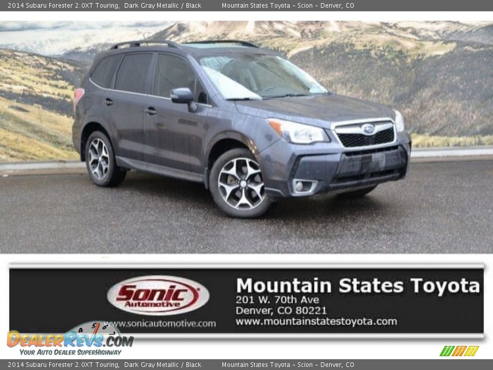 2014 Subaru Forester 2.0XT Touring Dark Gray Metallic / Black Photo #1