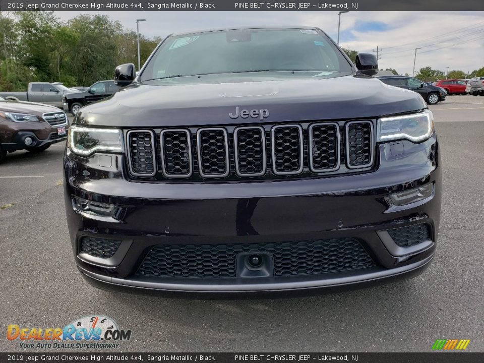 2019 Jeep Grand Cherokee High Altitude 4x4 Sangria Metallic / Black Photo #2