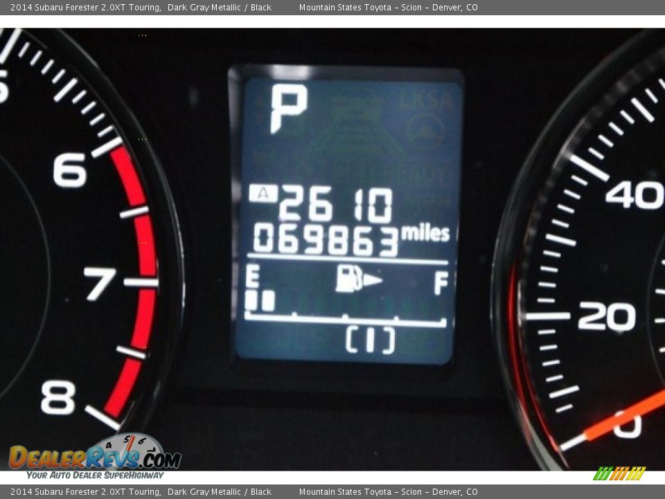 2014 Subaru Forester 2.0XT Touring Dark Gray Metallic / Black Photo #12