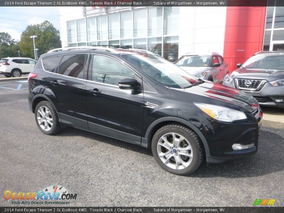 2014 Ford Escape Titanium 2.0L EcoBoost 4WD Tuxedo Black / Charcoal Black Photo #1