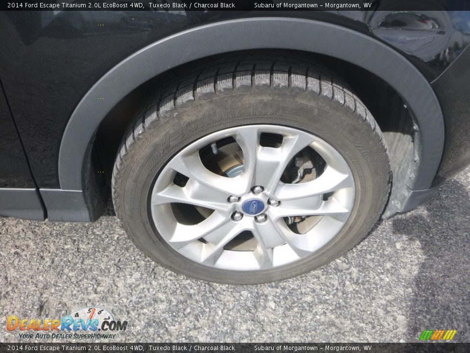 2014 Ford Escape Titanium 2.0L EcoBoost 4WD Tuxedo Black / Charcoal Black Photo #2